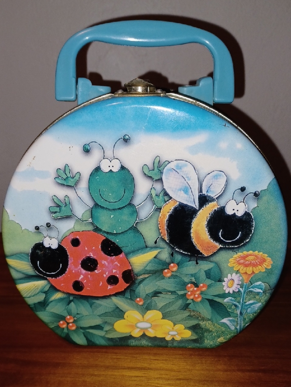Vintage Metal Container Box